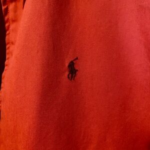 Men’s Polo by Ralph Lauren Red Casual Jacket Size Large